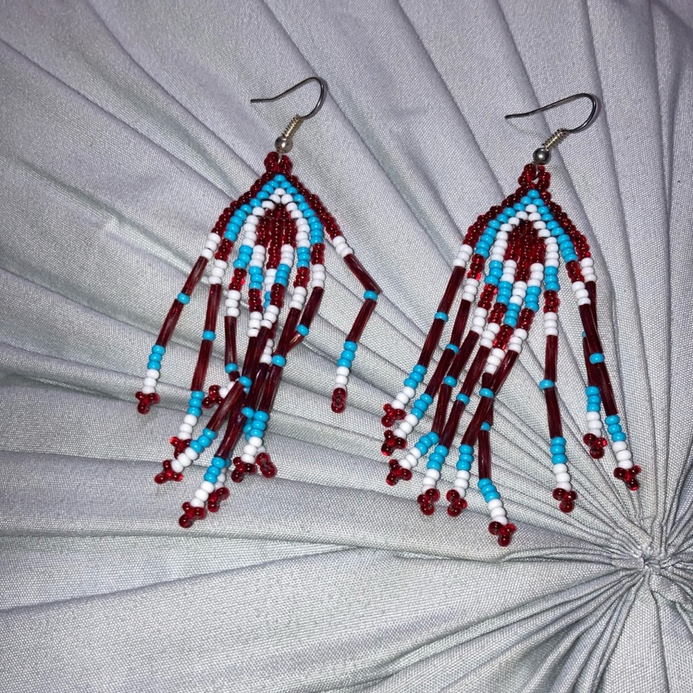 Long earrings